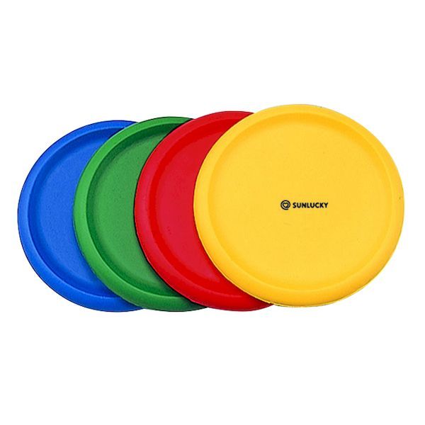 FSFD4 SUNLUCKY サンラッキー フライングディスク フォームディスク 4カラーセット