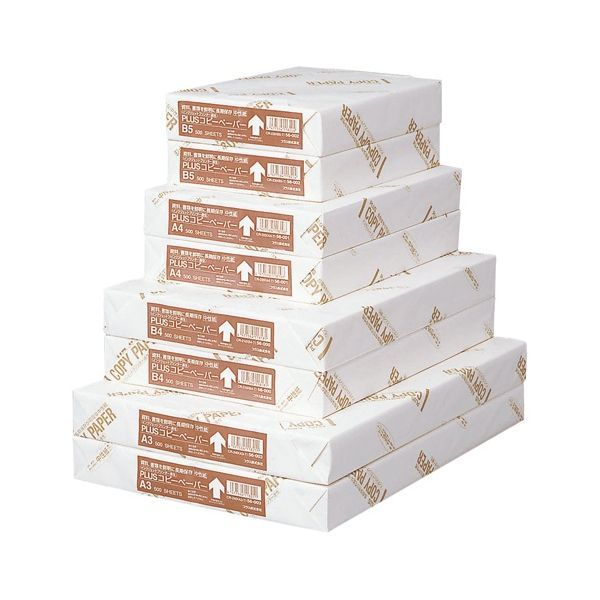 B5 Size Paper - プラス 4977564118204 56002 コピーペーパー 中性紙 CR−230 B5−T 500枚
