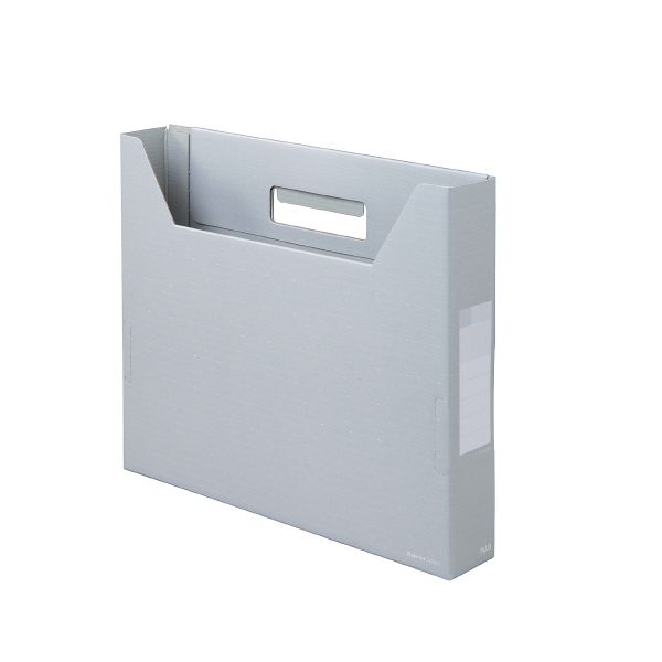 プラス 4977564475833 ボックスファイルスリム FL-022BF A4 SLG