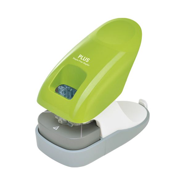 プラス 4977564518110 ペーパークリンチ SL−112A グリーン 針なしホッチキスペーパークリンチ 卓上型