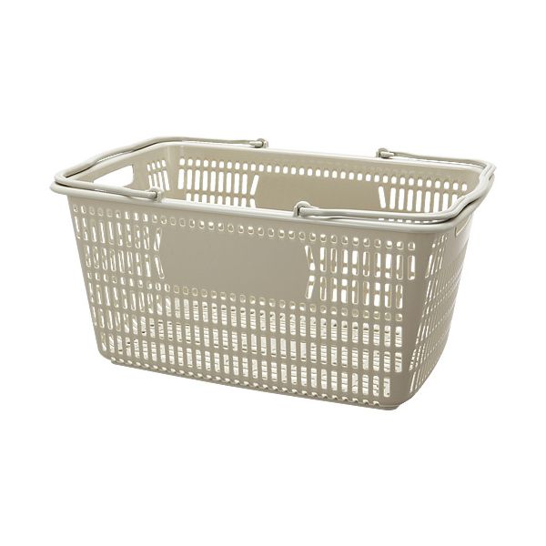 Storage Box - スマートバリュー B264J-GY ショップかご 30L灰 B264JGY