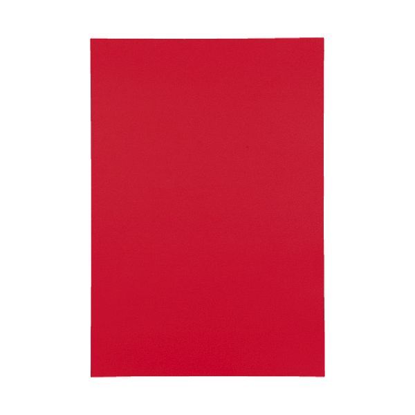 スマートバリュー P148J-7 色画用紙 8ツ切10枚 あか P148J7