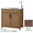 【個人宅配送不可】タカショー TAKASHO 94036300 直送 代引不可・他メーカー同梱不可 エバーエコウッド ガーデンシンク3型 【目かくしタイプ】 E...