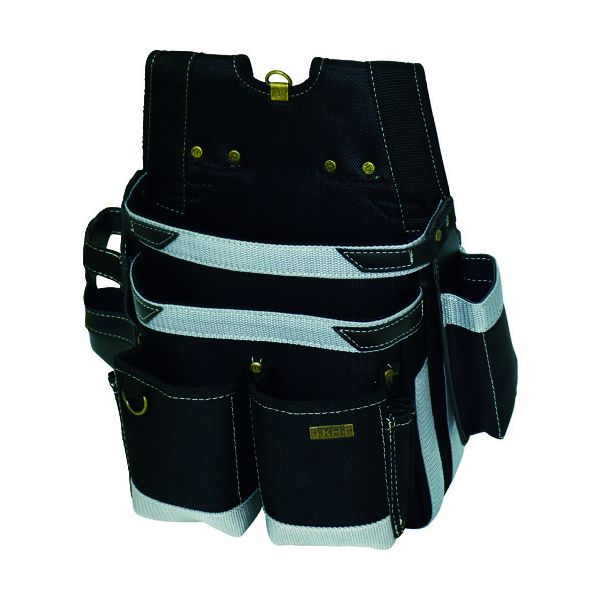 (LINEクーポン有)基陽 24300 KH1680D超軽量ネイルバッグW型 超軽量シリーズ KIYO ブラック