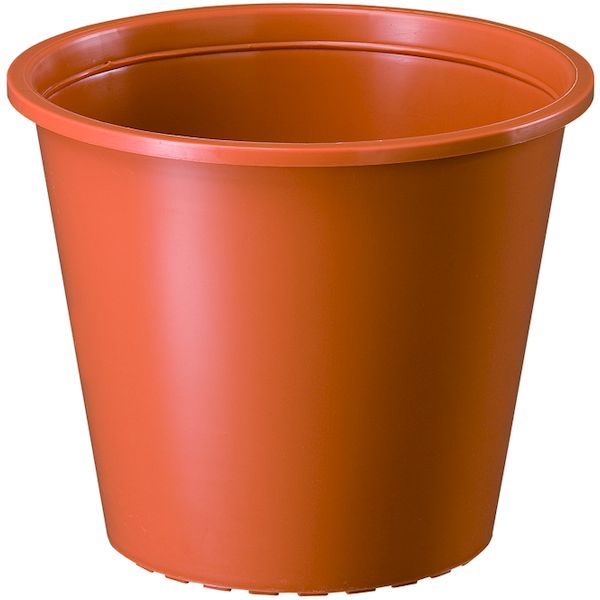 (LINEクーポン有)大和プラスチック 4903266180775 プラ鉢 7号 BR