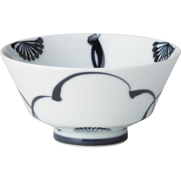 (LINEクーポン有)西海陶器 18157 すゑひろ碗 梅花 L 波佐見焼 福峰陶苑すゑひろ碗 有田焼としても流通 電子レンジ使用可 ご飯茶碗 はさみ焼 お茶碗 和食器 末広碗 うつわ 飯碗 磁器