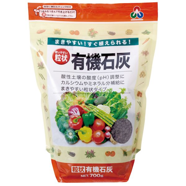 (LINEクーポン有)朝日工業 4513272015000 粒状有機石灰700g
