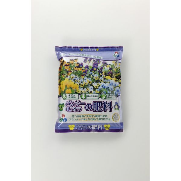 (LINEクーポン有)朝日工業 4513272088059 パンジービオラの肥料550G