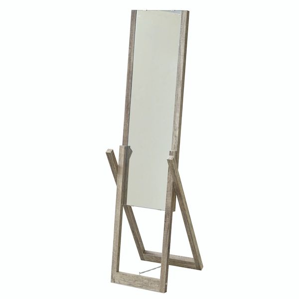 (LINEクーポン有)JKプラン FAW-0008-NA 直送 代引不可・他メーカー同梱不可 グリーンインテリア スタンドミラー 姿見 ガラス インテリア グリーン 観葉植物 シャビー 多肉植物 棚 ラック FAW0008NA