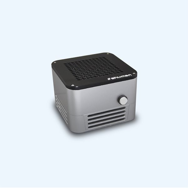 (LINEクーポン有)【個人宅配送不可】【個数：1個】SHUMAN シューマン MA-06S 直送 代引不可・他メーカー同梱不可 業務用小型脱臭機 Cube PRO シルバー MA06S