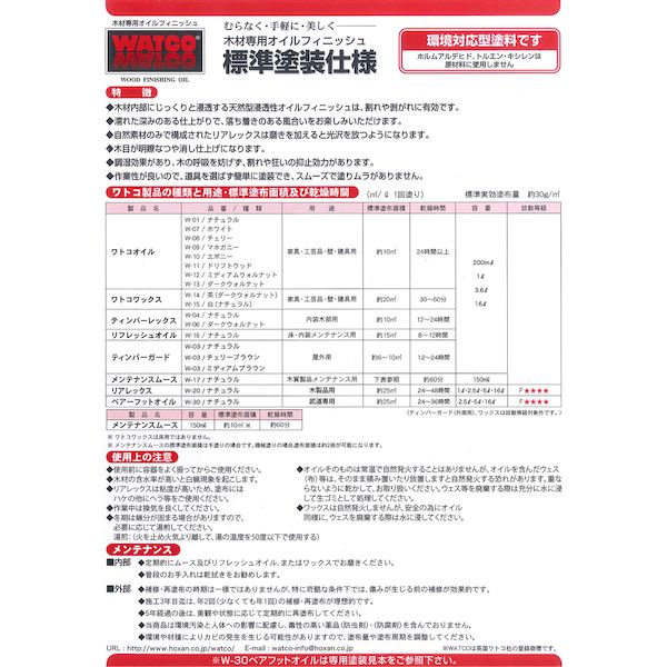 (LINEクーポン有)北三 4535419000342 ワトコティンバーガード 3．6L W−03ナチュラル