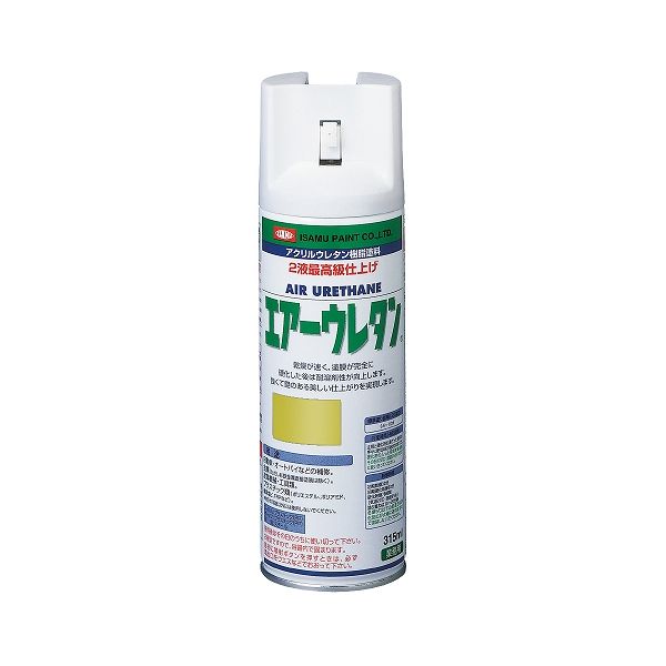 (LINEクーポン有)イサムエアゾール 4957945980484 エアーウレタン 315ML ゴールド