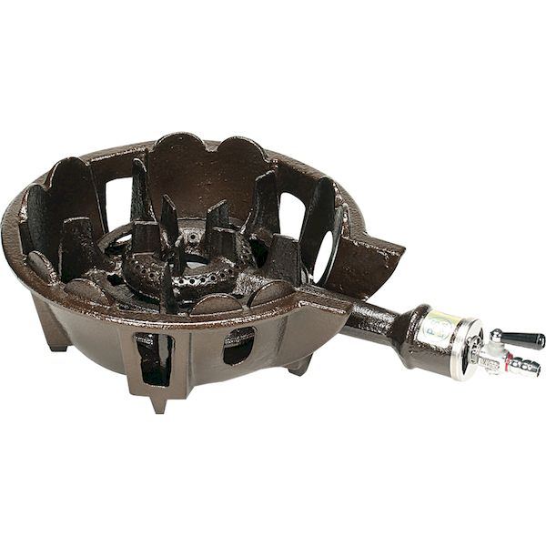 【商品説明】●サイズ：全長355mm　直径巾230mm高さ90mm●ガス消費量：2.1kW●消費電力：0.15kg/h　1806kcal/h●ホースエンド：直径9.5mm