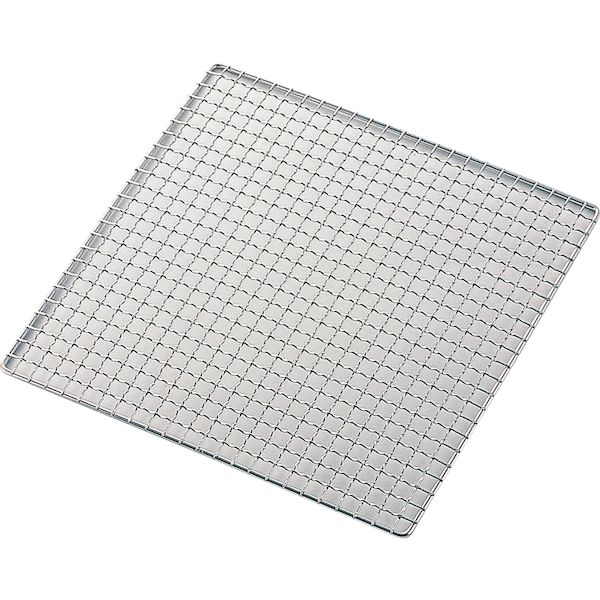 (LINEクーポン有)4967151007561 エムテートリマツ MT 18-8ステン太線クリンプ焼網 角 21cm