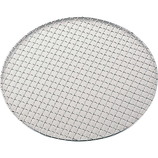 4967151107742 エムテートリマツ MT 18−8ステン太線クリンプ焼網 丸 24cm