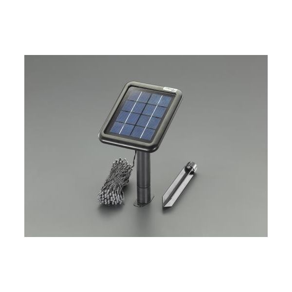 【個人宅配送不可】エスコ EA864AP-1 直送 代引不可・他メーカー同梱不可 10m LED猪撃退装置 ソーラー式 EA864AP1