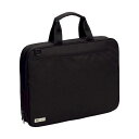 リヒトラブ LIHIT LAB. A-7581-24 SMART FIT キャリングバッグ ワイドオープンタイプ B4 24ブラック 4903419816872