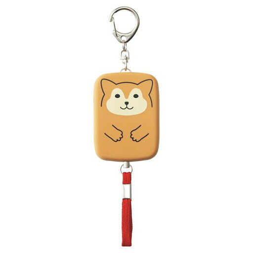 リヒトラブ LIHIT LAB. A-7718-2 SMART FIT PuniLabo 防犯ブザー 2シバイヌ リヒトラブ LIHIT LAB. A-7718-2 SMART FIT PuniLabo 防犯ブザー 2シバイヌ