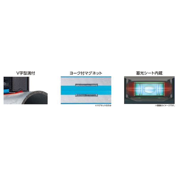 シンワ測定 73392 ブルーレベルJr．2 200mm MG付