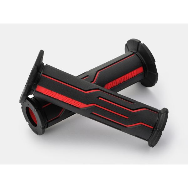デイトナ DAYTONA 98445 GRIPPY GRIP 22．2φ GG−D−LINE ブラック×レッド Ninja バ...