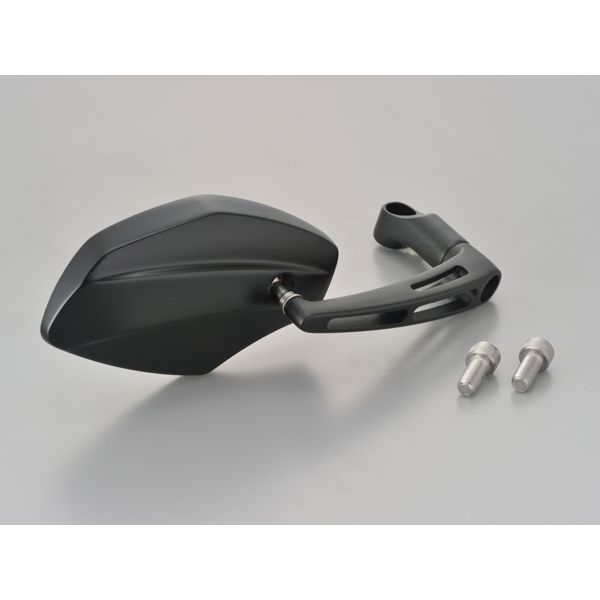 デイトナ DAYTONA 98916 パラレルミラー ヘキサゴン 右用 ブラストブラック パラレルミラーヘキサゴン 左用 バイク用 ミラーデイトナ
