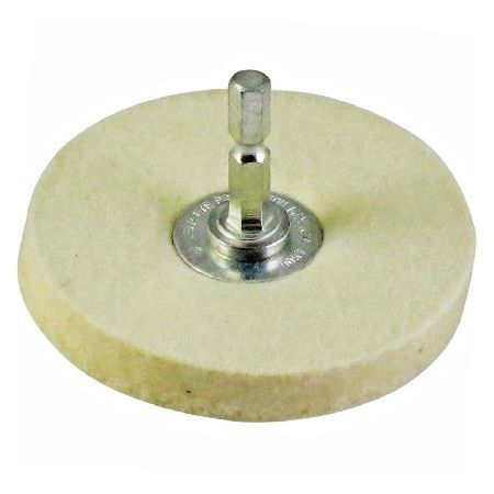 (LINEクーポン有)ヤナセ HFHN75 インパクト用 軸付フェルトホイール 6．35mm軸 φ75×10×6．35