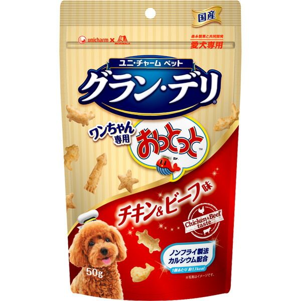 Mature Dog - ユニ・チャーム 4520699686720 犬用おっとっとチキン＆ビーフ味50g