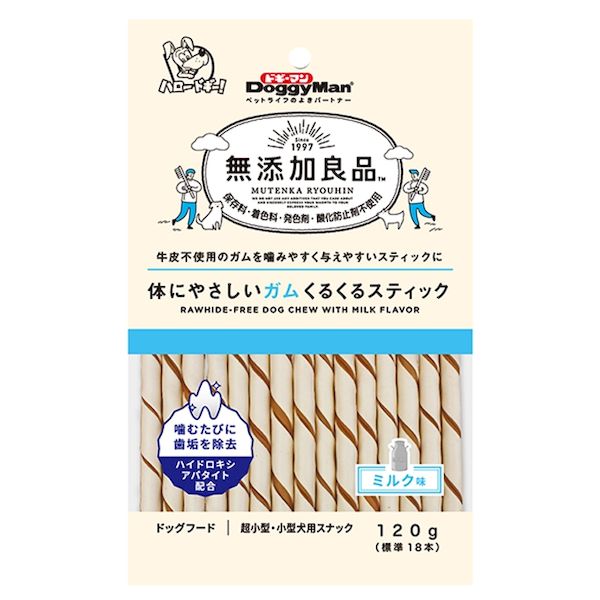 Ball Shape - ドギーマン 4976555823998 無添加良品やさしいガムスティック120g
