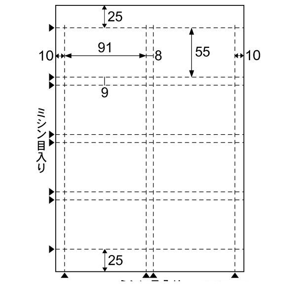 ヒサゴ LP10NS 【5個入】 カラーレーザプリンタ専用 名刺・カード 8面／ホワイト 特厚口