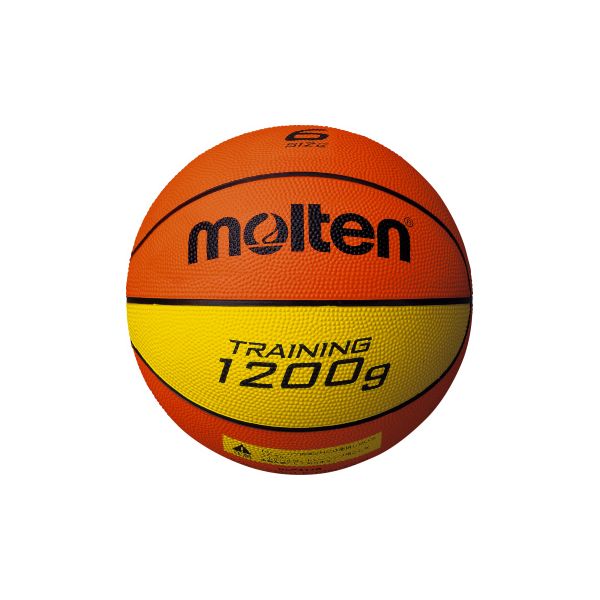 モルテン molten B6C9120 トレーニングボール9120 6号 バスケットボール ゴム製 トレーニング用