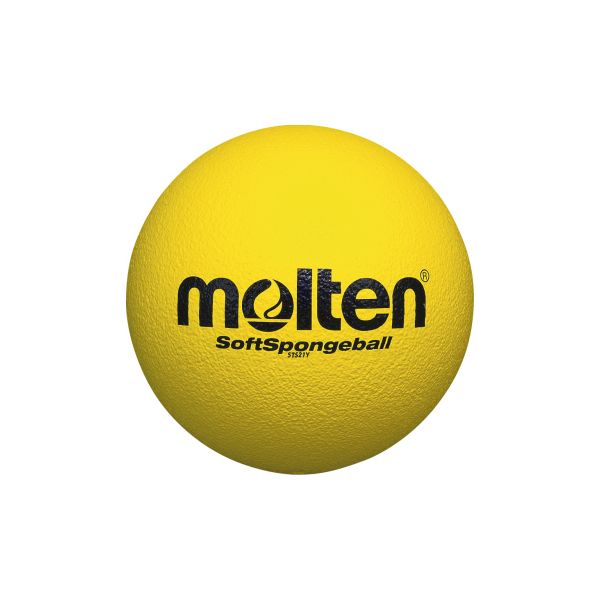 (LINEクーポン有)モルテン molten STS21Y ソフトスポンジボール 黄 ドッジボール モルテンソフトスポンジボール