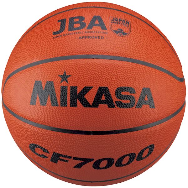 ミカサ MIKASA 4907225040452 CF7000 バスケット7号 試合球 天然皮革 茶 バスケットボール 国際公認球