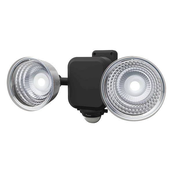 樂天商城 - (LINEクーポン有)PROMOTE プロモート LED-265DS 3．5W×2灯フリーアーム式LED乾電池センサーライト LED265DS
