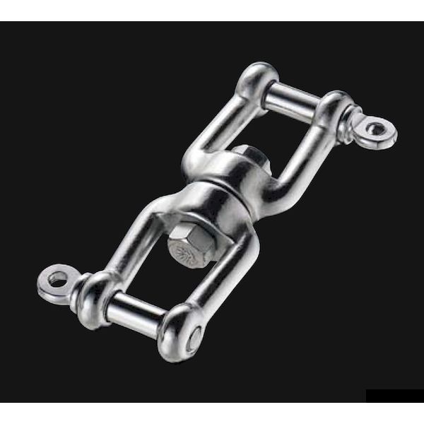 (LINEクーポン有)ふじわら アイオウル WS-19 ダブルシャックル ステンレス 19mm WS19