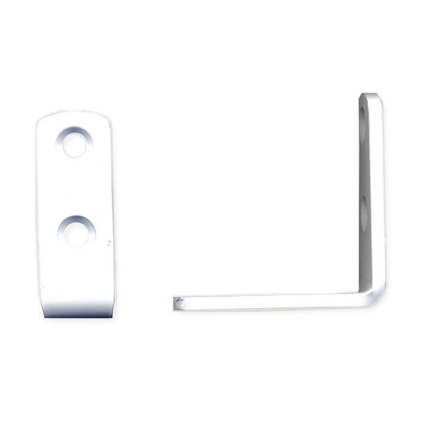 CONTEC 4935772110014 Colored Decorative Angle 45x45mm 2 pieces White
