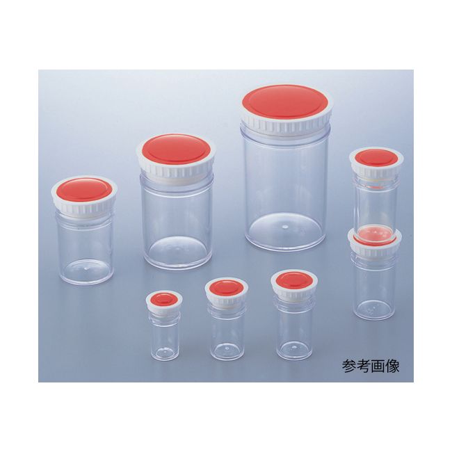 アズワン 1-4631-25 PSサンプル管瓶 PS−50橙【1本】 1463125