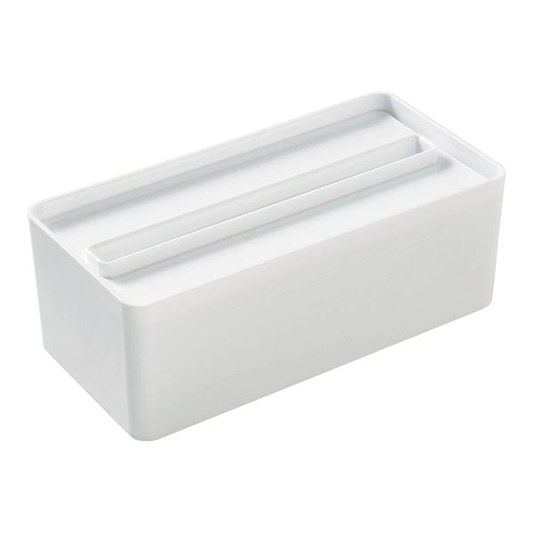 (LINEクーポン有)JOE1801 ペーパータオルケース ホワイト 80930