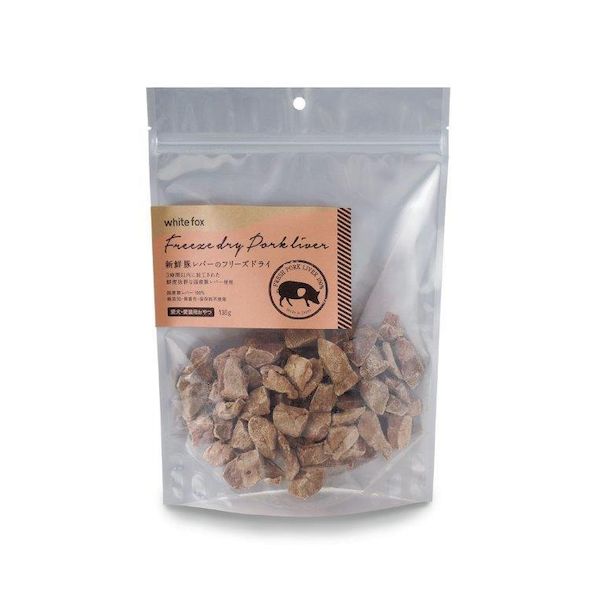 4562159070977 新鮮豚レバーのフリーズドライ 犬・猫 130g 114145【キャンセル不可】
