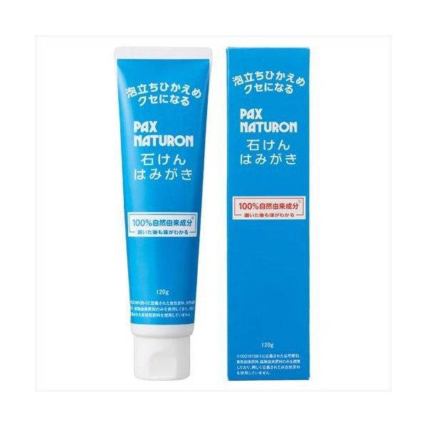 4904735057529 【36個入】 パックスナチュロン石けんはみがき 120g 96742【キャンセル不可】