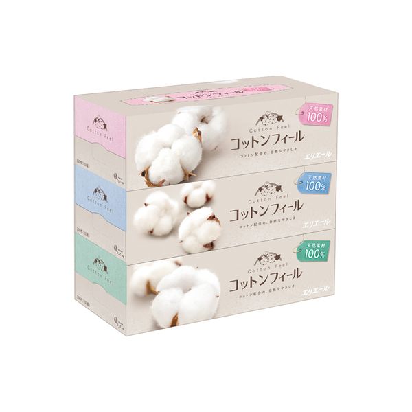 (LINEクーポン有)【同梱不可】【お一人さま1点限り】大王製紙 4902011107036 エリエール コットンフィ..