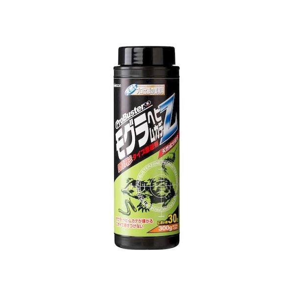 【商品説明】●大容量300g！天然成分を使用した安心安全モグラ・ヘビ・ムカデ用忌避剤。●雨にも強く、モグラ・ヘビ・ムカデの通り道や侵入口に置くだけなので取扱いが簡単です。●成分が溶け出す恐れがありますので、設置時にはトレーなどをご使用ください。●効果：約1ヶ月●有効範囲：約50cm
