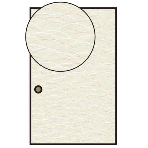 【即納在庫品】リンテックコマース HF-K05 シールタイプの粘着ふすま紙 94×200cm HFK05 薄むらさき霞 和モダンデザイン 日本製 水拭きOK 高耐久 カット自由で扱いやすいサイズ感