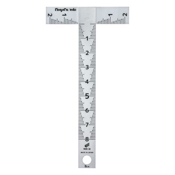 新潟精機 SK T-08KD T型定規 快段目盛 T08KD