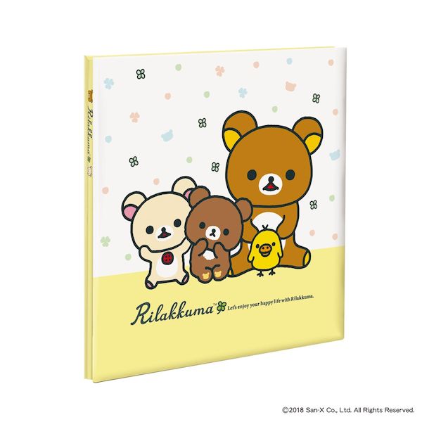 (LINEクーポン有)ナカバヤシ A-LF-1008 フヤスアルバム10L／リラックマA柄 ALF1008