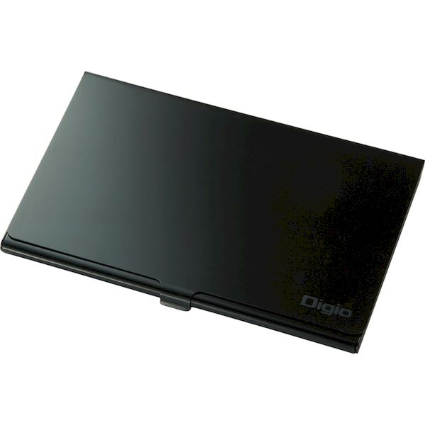 ナカバヤシメーカーお問い合わせ：0120-166-779【商品説明】【参考価格￥780+税】●丈夫なアルミ製のSD・microSDカードケースです。●ホルダーに静電気防止クッションを採用し、ホコリや静電気からメモリーカードを守ります。●軽く...