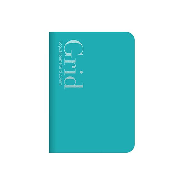 ナカバヤシ NB601-7 プライム・グリッド2．5・B6-7ブルーグリーン NB6017