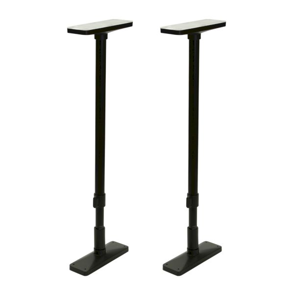Prop Sticks - 平安伸銅工業 UEQ-65K 家具転倒防止ポール マットブラック UEQ65K 2入