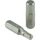 【即納在庫品】「直送」前田金属工業 TONE BTH2.5S オフセット式ラチェットドライバー用ビット ヘキサゴンビット 二面幅寸法2.5mm 405-7457(4)