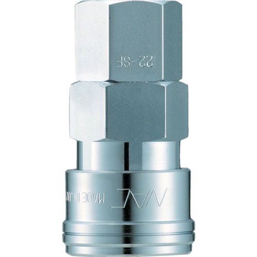 【即納在庫品】「直送」長堀工業 ナック CAL44SF クイックカップリング AL40型 鋼鉄製 オネジ取付用 36..