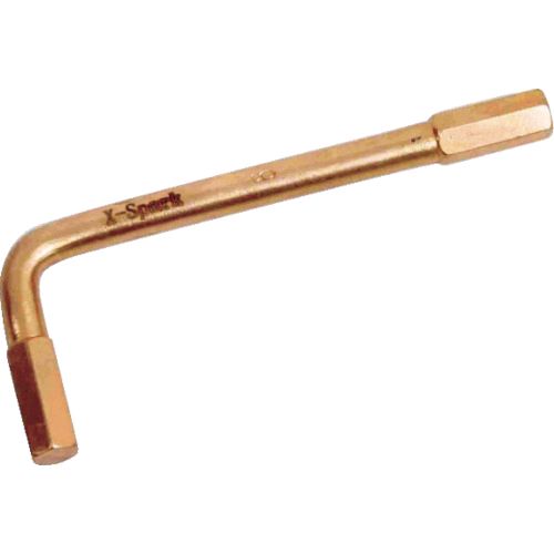 【即納在庫品】「直送」HAMACO CBHX5 六角棒レンチ 二面幅寸法 mm ：5 CBHX-5 X-SPARK CBHXー5 ハマコSS 4560357419086 防爆六角棒レンチ 二面幅寸法 mm ：5